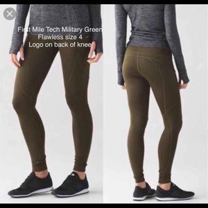 First mile tech tights - full length- sz 4 💕